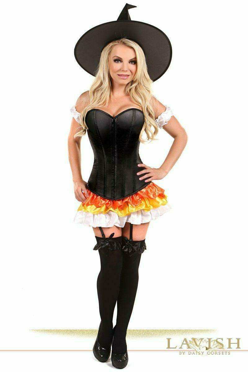 Daisy Corsets Lavish 4 PC Witch Corset Costume - Daisy Corsets - Flyclothing LLC