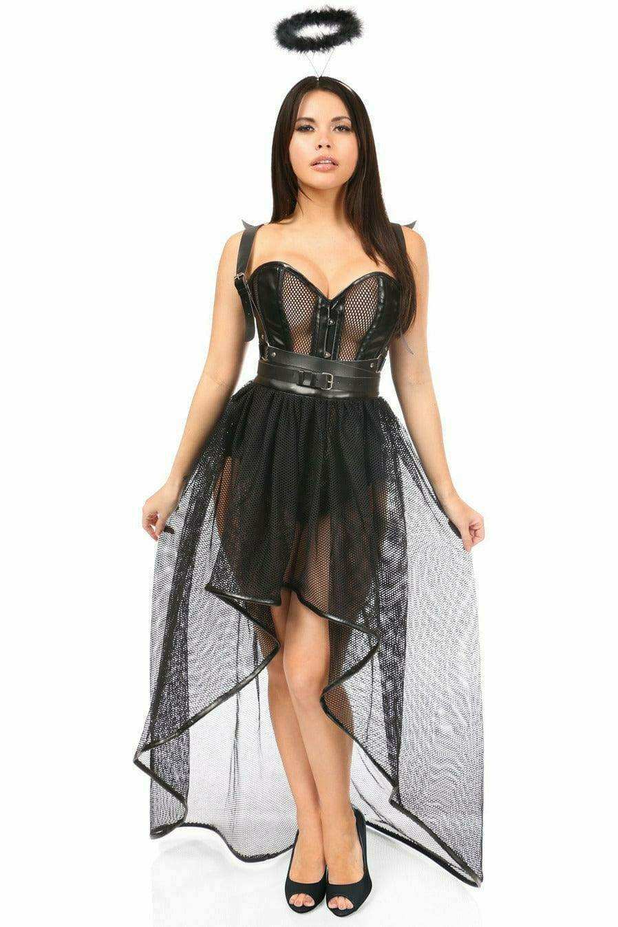 Daisy Corsets Lavish 4 PC Gothic Angel Costume - Daisy Corsets - Flyclothing LLC