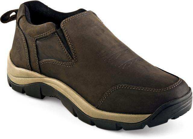 Old West Distressed Mens Round Toe Casual Shoes - Old West - Flyclothing LLC