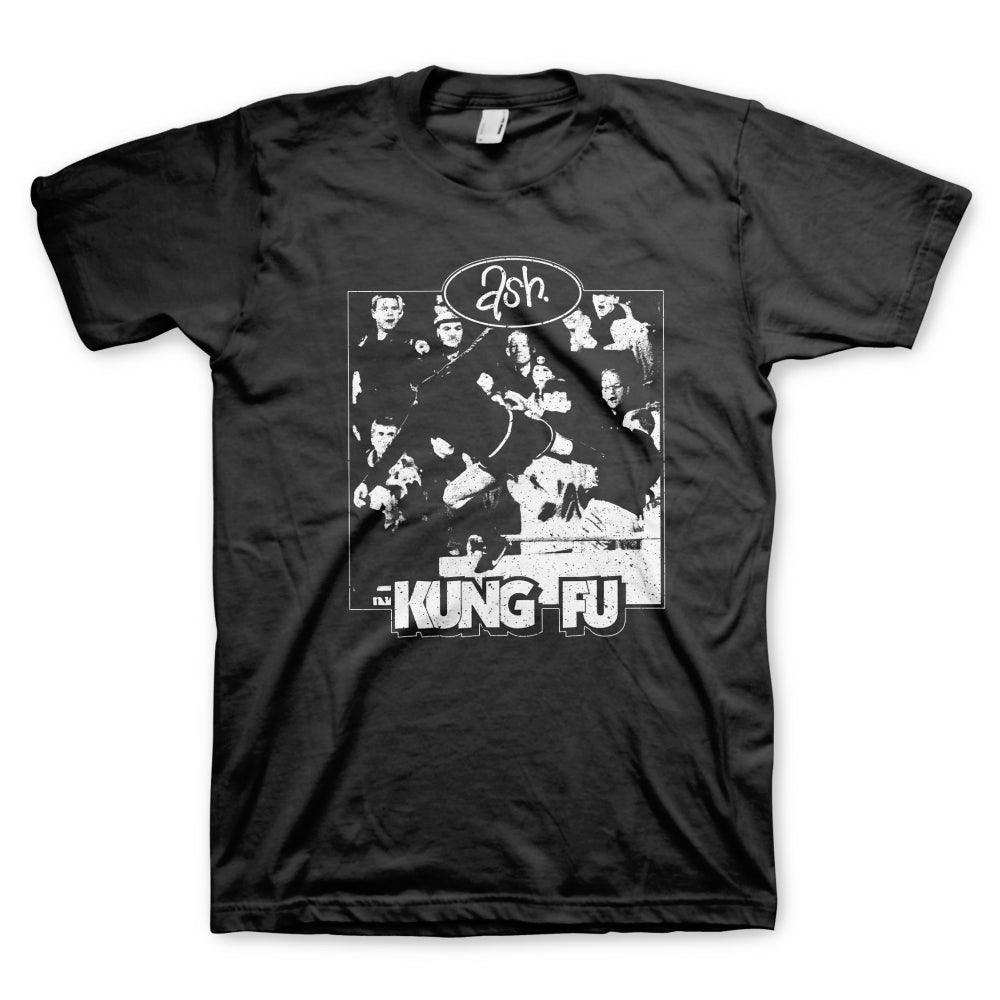 Ash Kung Fu Mens T-Shirt - Ash - Flyclothing LLC