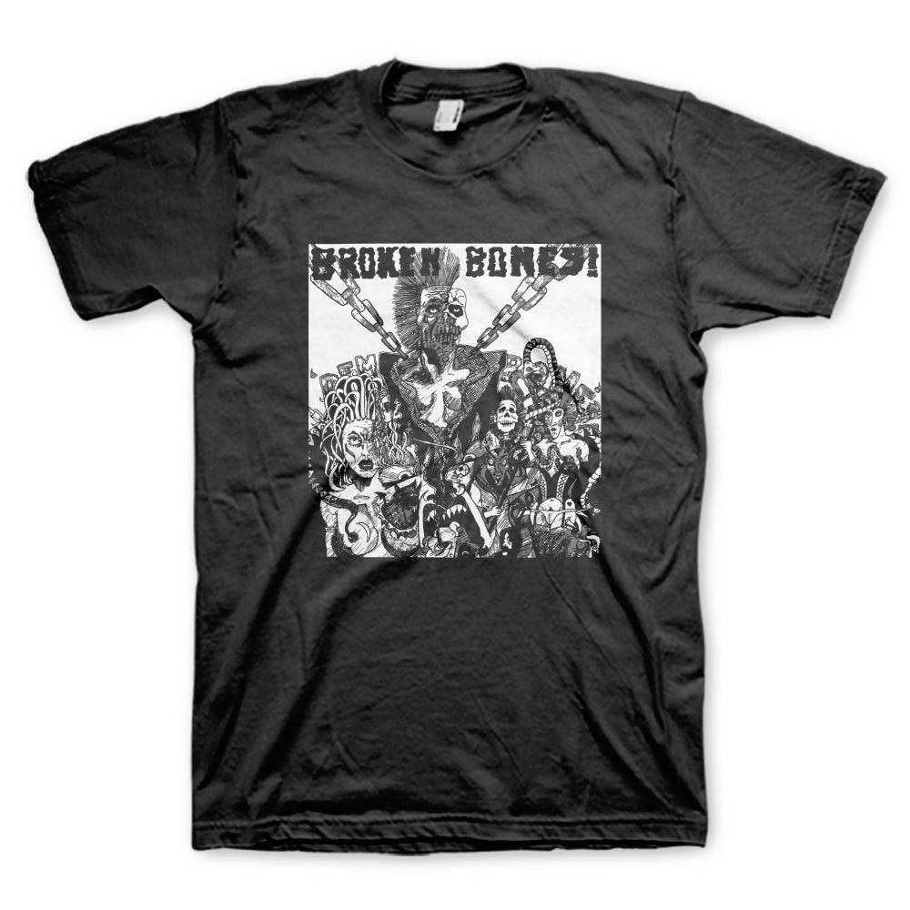 Broken Bones Dem Bones Mens T-Shirt - Broken Bones - Flyclothing LLC