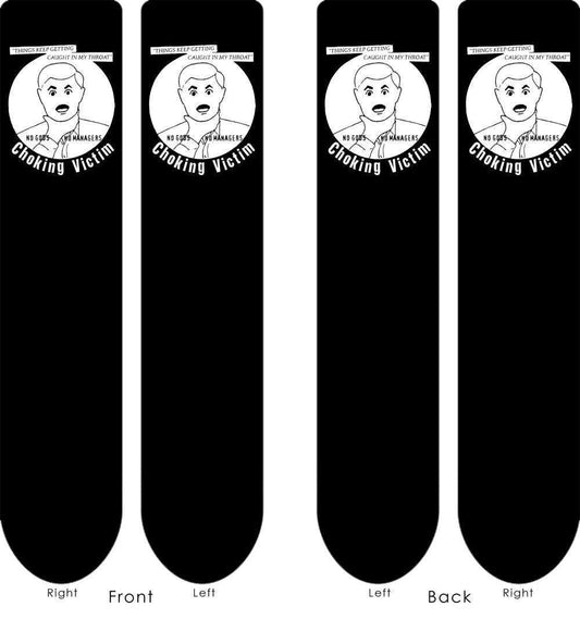 Choking Victim LOGO Socks - Choking Victim - Flyclothing LLC