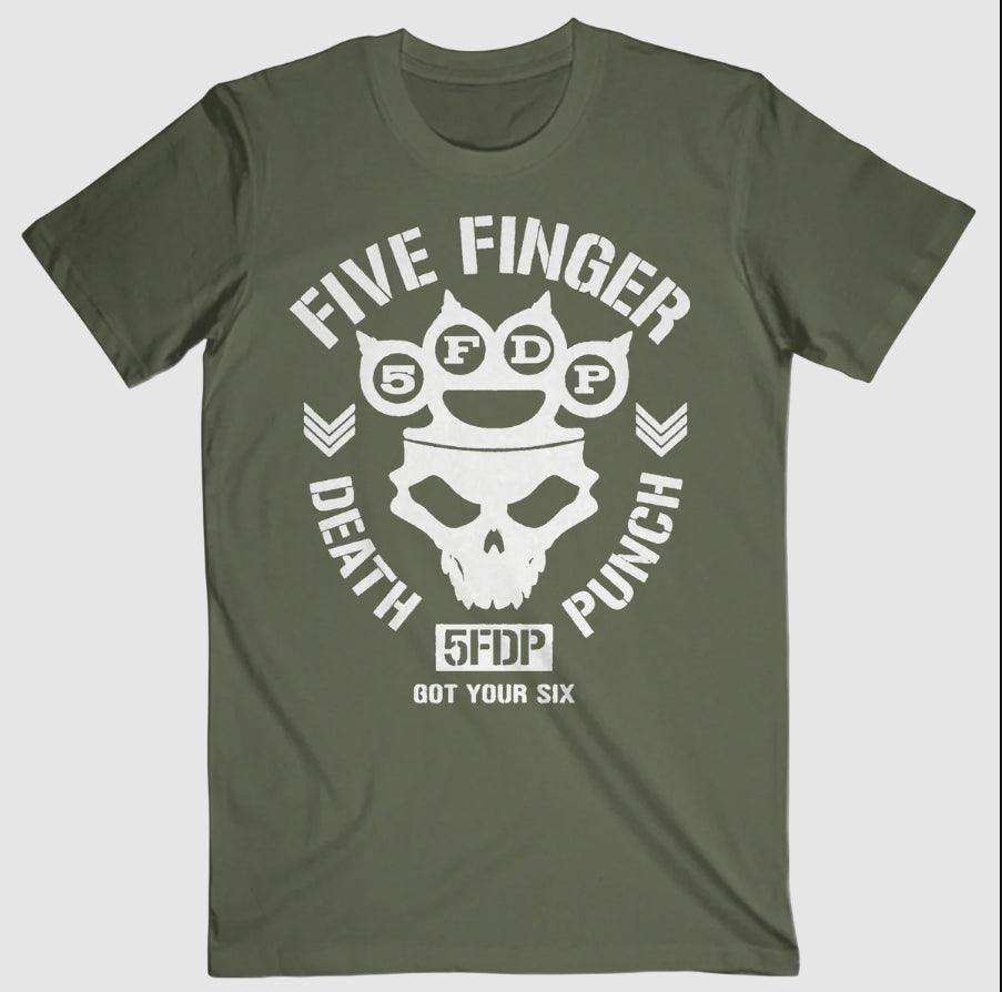 Five Finger Death Punch Knucklehead T-Shirt - Five Finger Death Punch - Flyclothing LLC