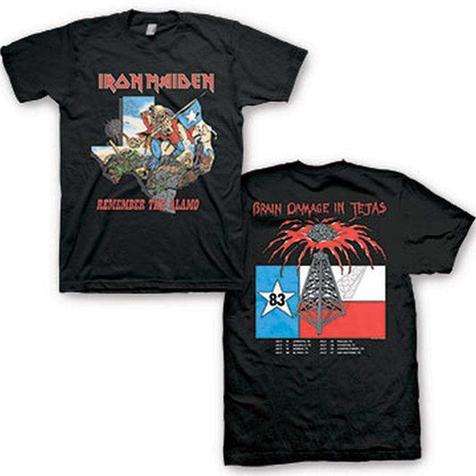 Iron Maiden Trooper Alamo Mens T-Shirt - Iron Maiden - Flyclothing LLC