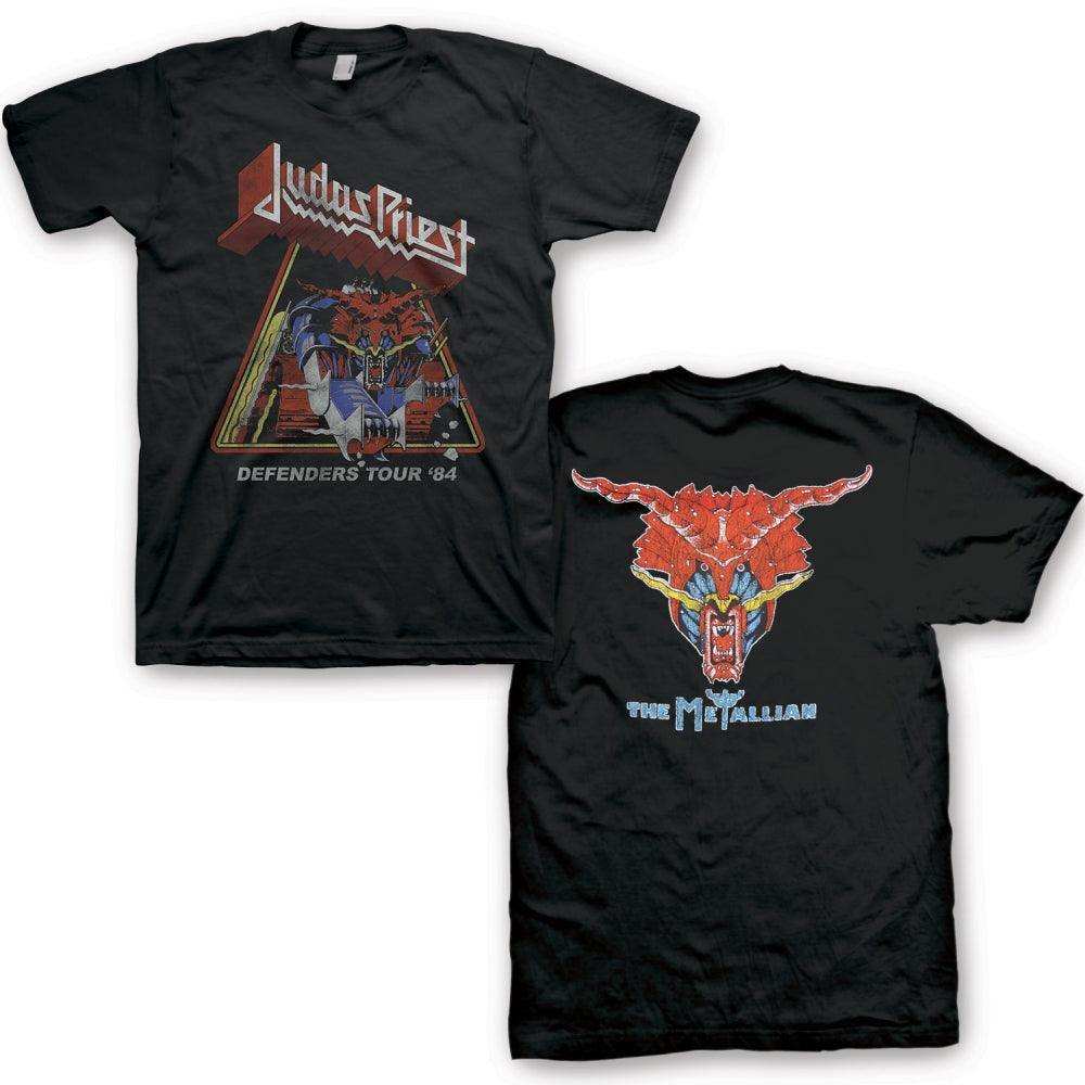 Judas Priest Defenders Vintage Tour Mens T-Shirt - Judas Priest - Flyclothing LLC