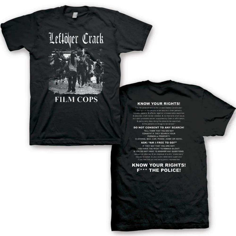 Leftover Crack film Cops Shirt - Leftover Crack - Flyclothing LLC