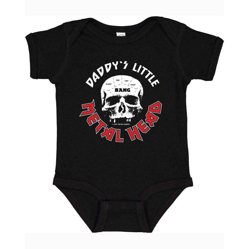 Metal Babies Daddies Little Metalhead Onesie - Metal Babies - Flyclothing LLC
