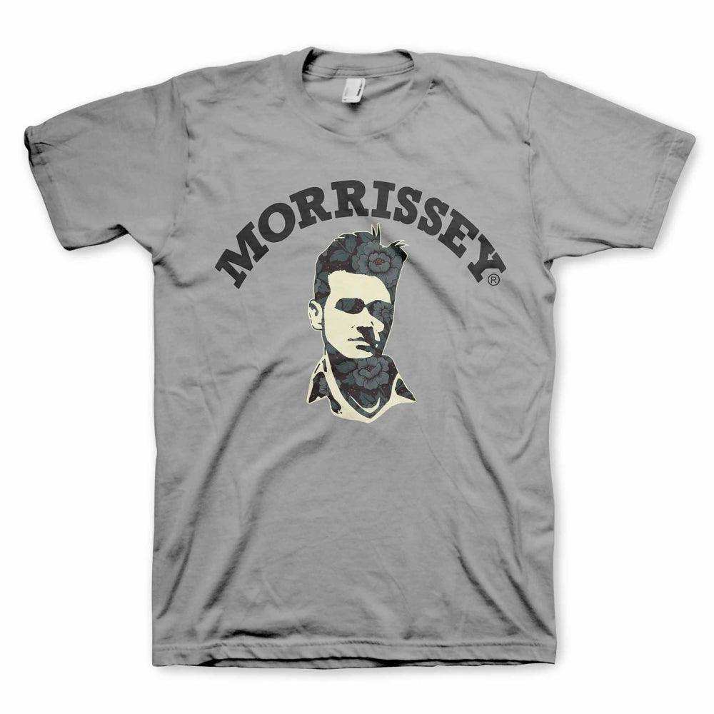 Morrissey Floral Head Mens T-Shirt - Morrissey - Flyclothing LLC