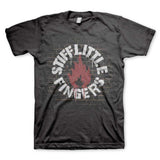 Stiff Little Fingers Wall Mens T-Shirt - Stiff Little Fingers - Flyclothing LLC