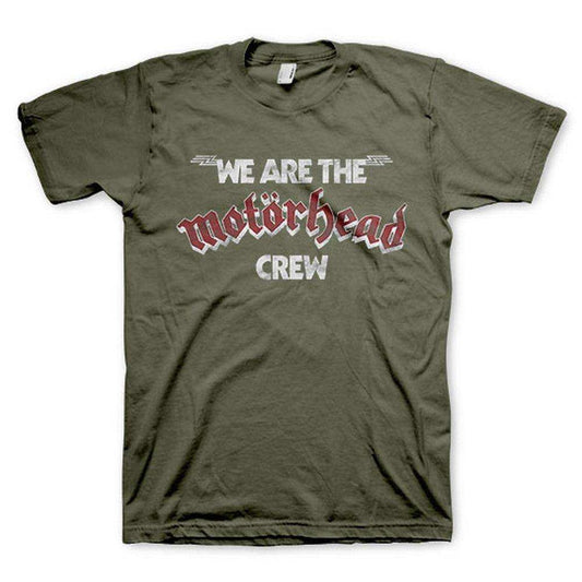 Motorhead Crew Military Mens T-Shirt - Motorhead - Flyclothing LLC