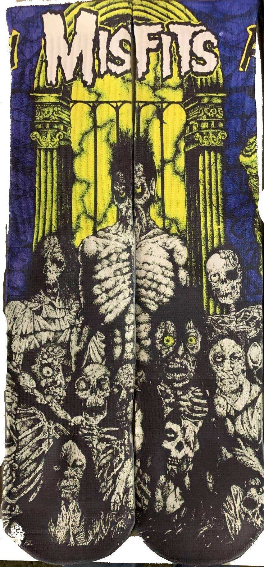 Misfits Earth AD Cover Socks - Misfits - Flyclothing LLC