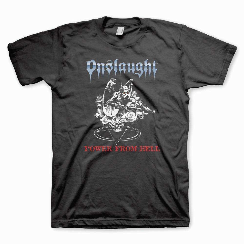 Onslaught Power from Hell Mens T-Shirt - Onslaught - Flyclothing LLC