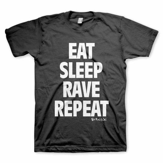Fat Boy Slim Eat Sleep Mens T-Shirt - Fat Boy Slim - Flyclothing LLC