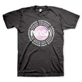 Nasa Pink LOGO Mens T-Shirt - NASA - Flyclothing LLC
