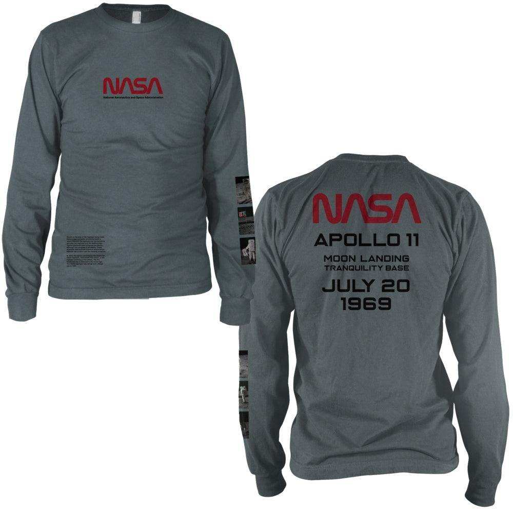 Nasa Apollo 11 Long Sleeve T-Shirt - NASA - Flyclothing LLC