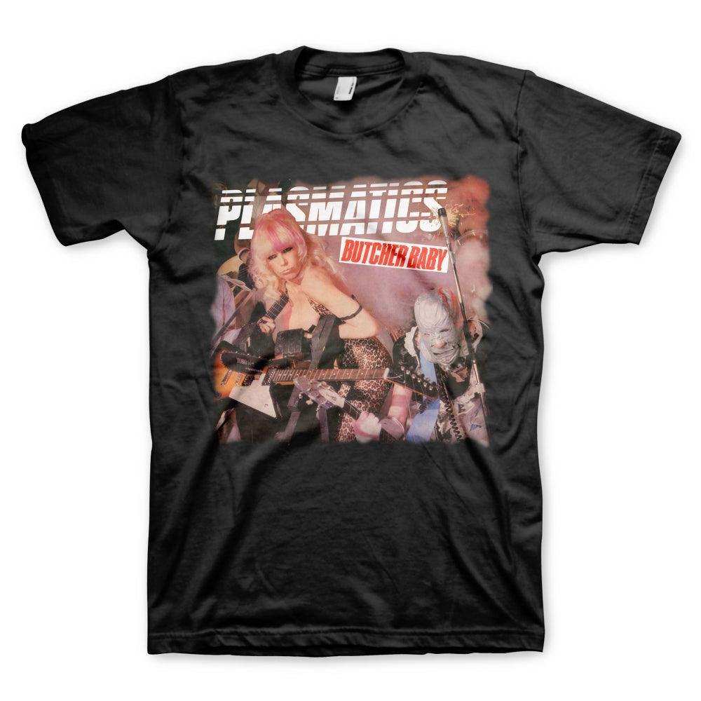 Plasmatics Butcher Baby Photo Mens T-Shirt - Plasmatics - Flyclothing LLC