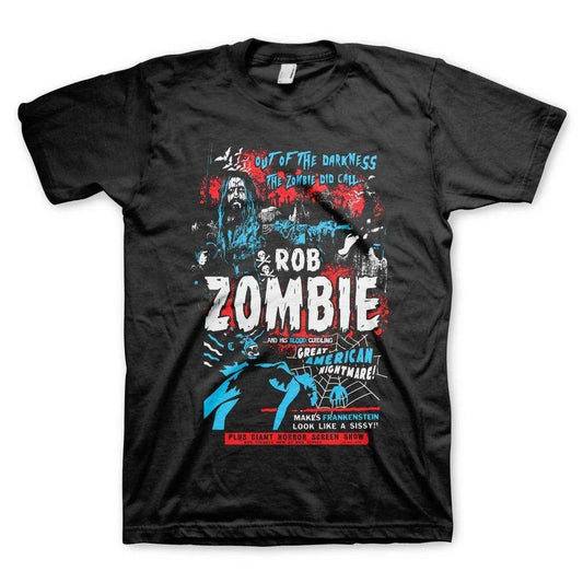 Rob Zombie Call Mens T-Shirt - Rob Zombie - Flyclothing LLC