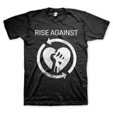 Rise Against Heart Fist Mens T-Shirt - Rise Against - Flyclothing LLC