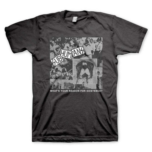 Subhumans Reason for Existance Mens T-Shirt - Subhumans - Flyclothing LLC