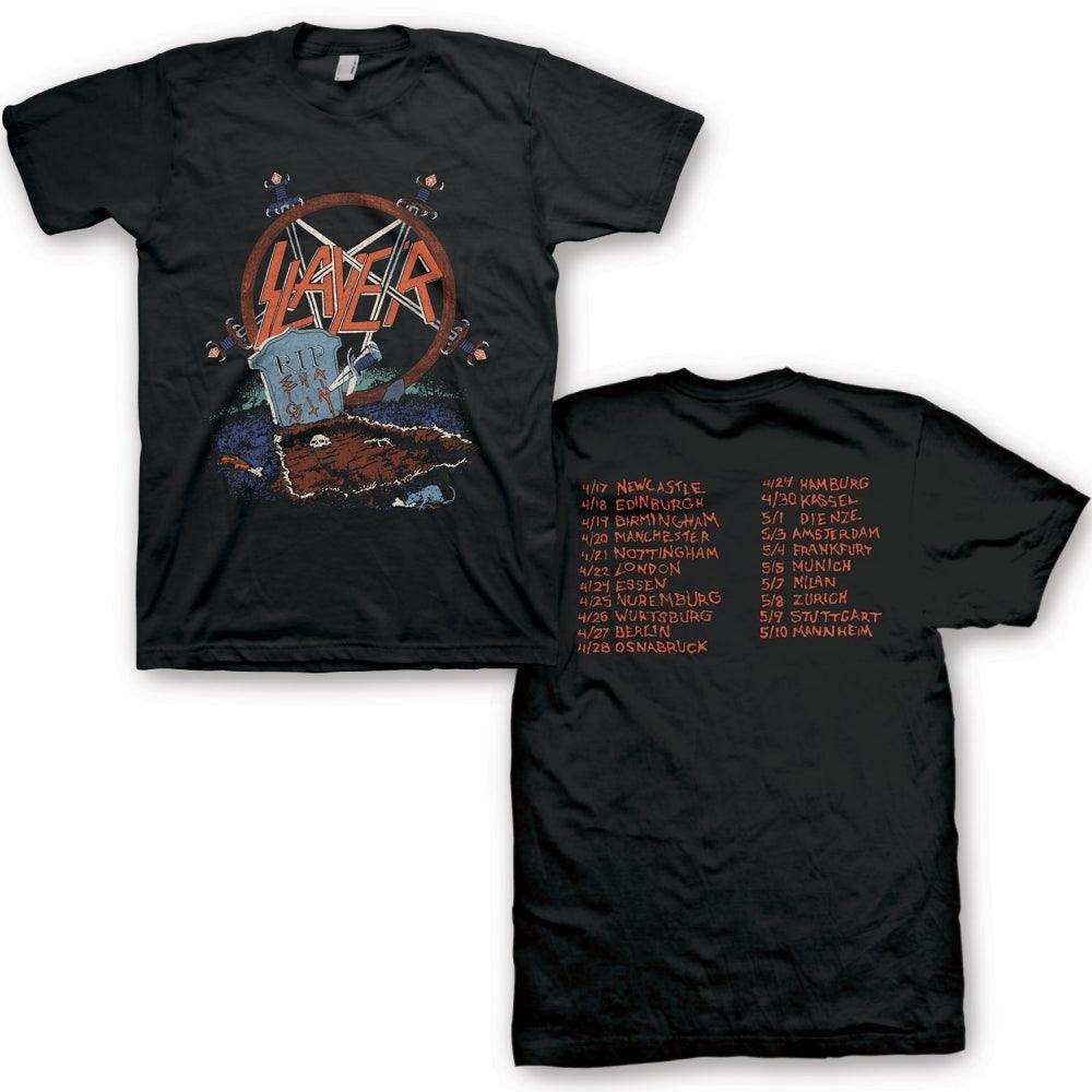 Slayer Open Grave Tour Mens T-Shirt - Slayer - Flyclothing LLC