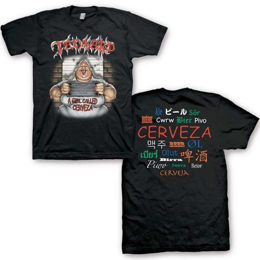 Tankard Cerveza Mens T-Shirt - Tankard - Flyclothing LLC