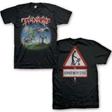 Tankard One Foot In The Grave Mens T-Shirt - Tankard - Flyclothing LLC