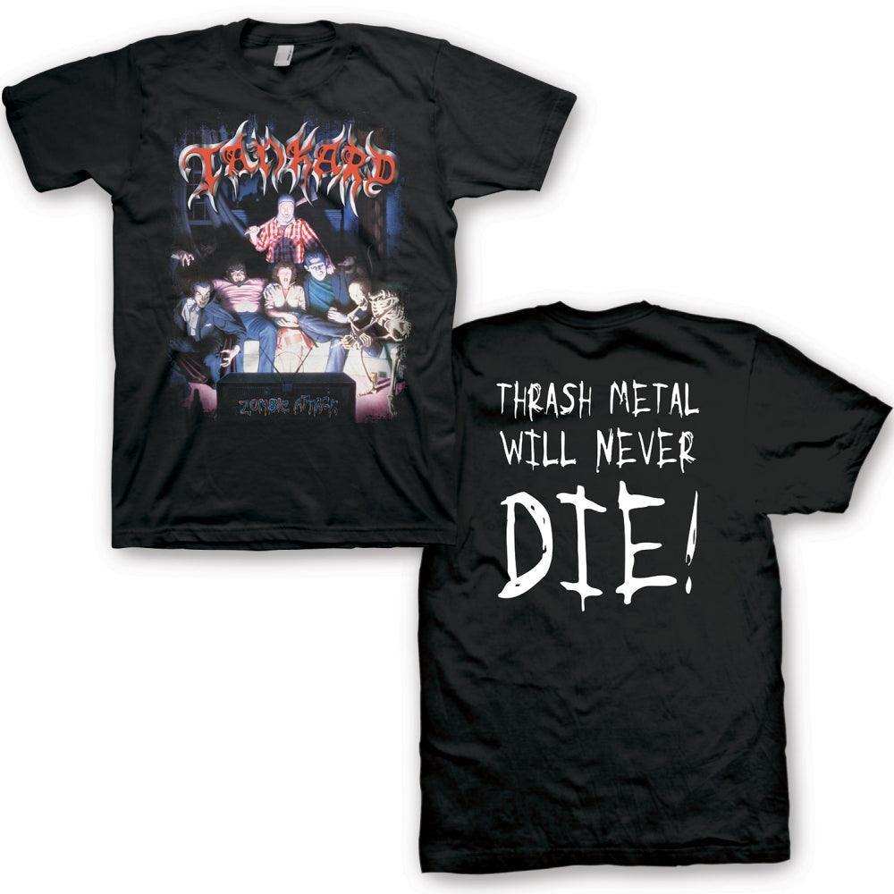 Tankard Zombie Attack Mens T-Shirt - Tankard - Flyclothing LLC