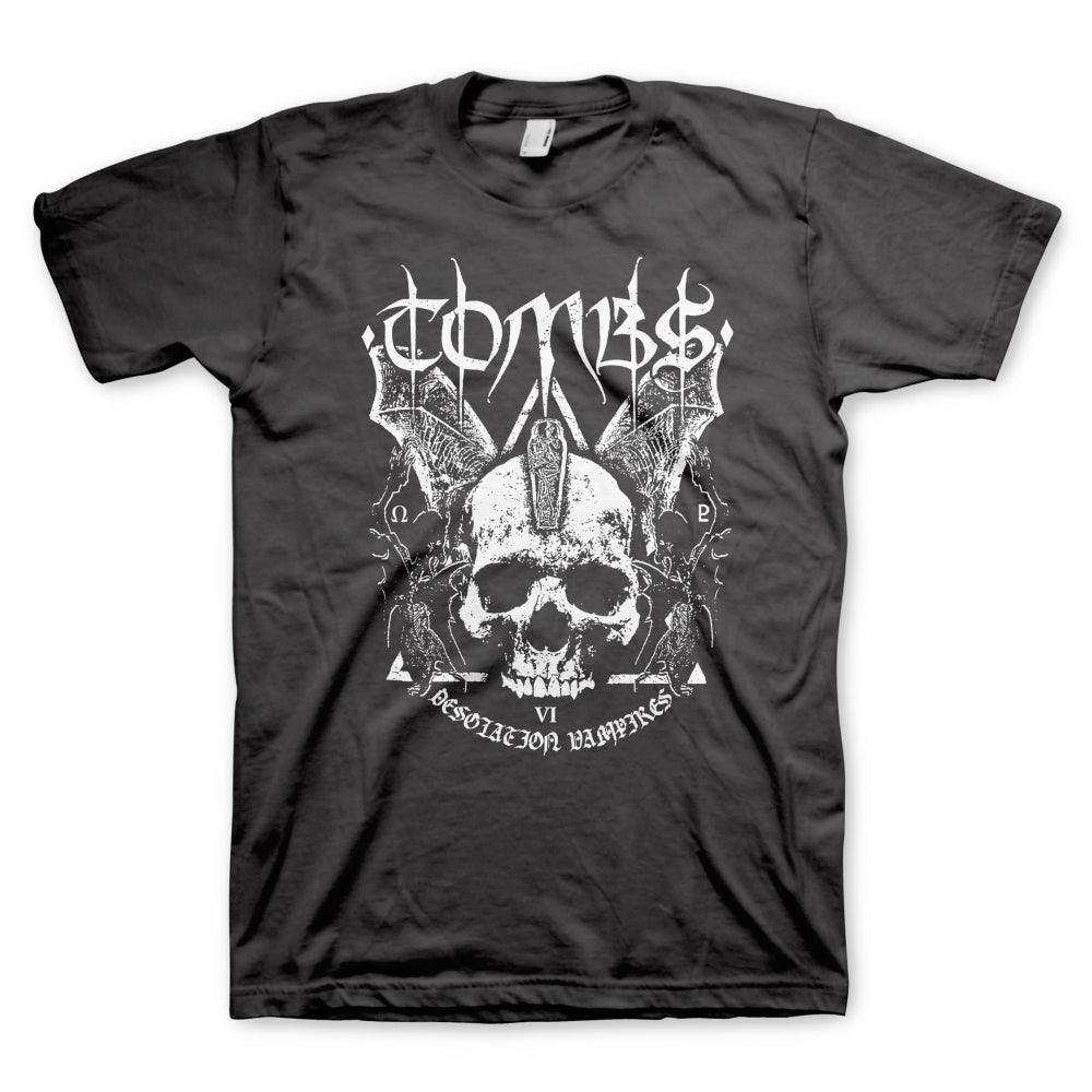 Tombs Desolation Skull Mens T-Shirt - Tombs - Flyclothing LLC