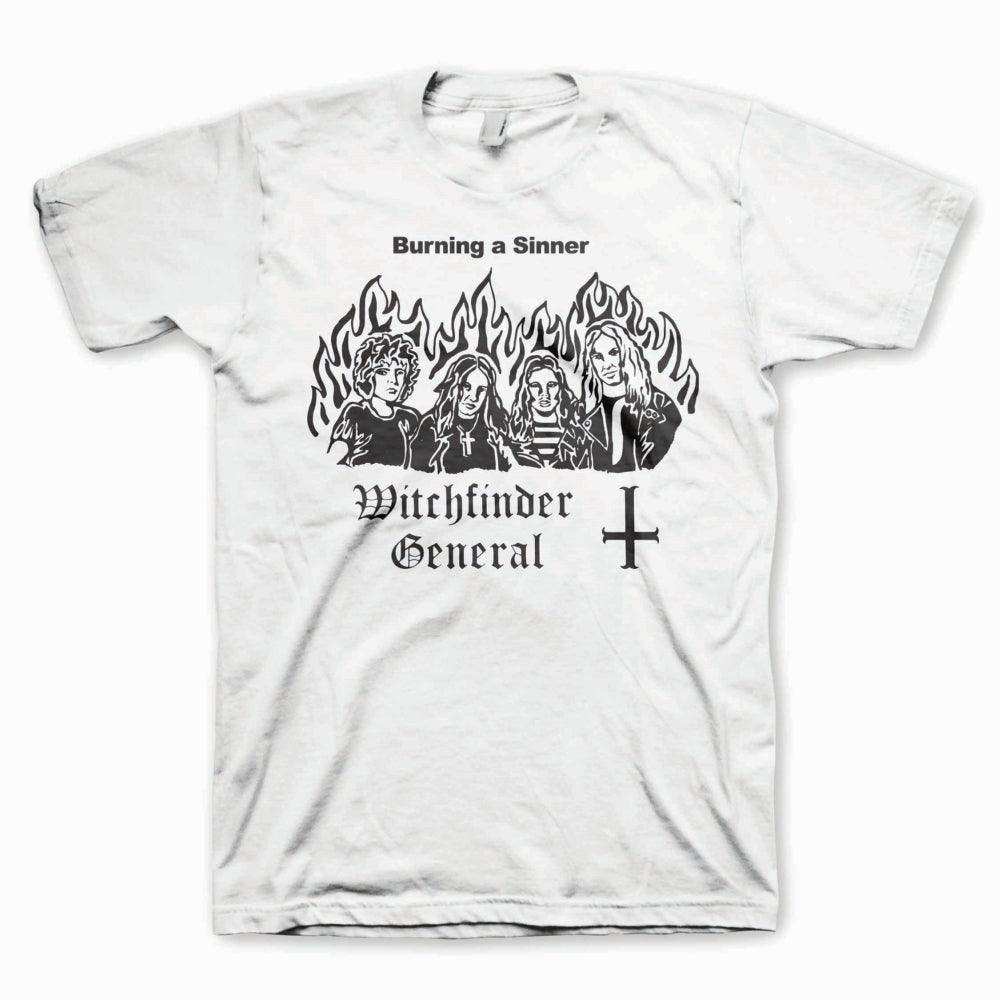 Witchfinder General Burn a Witch Mens T-Shirt - Witchfinder General - Flyclothing LLC