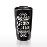 The Vault Gothee Coffee Double Walled Mug - Alchemy Gothic - Flyclothing LLC