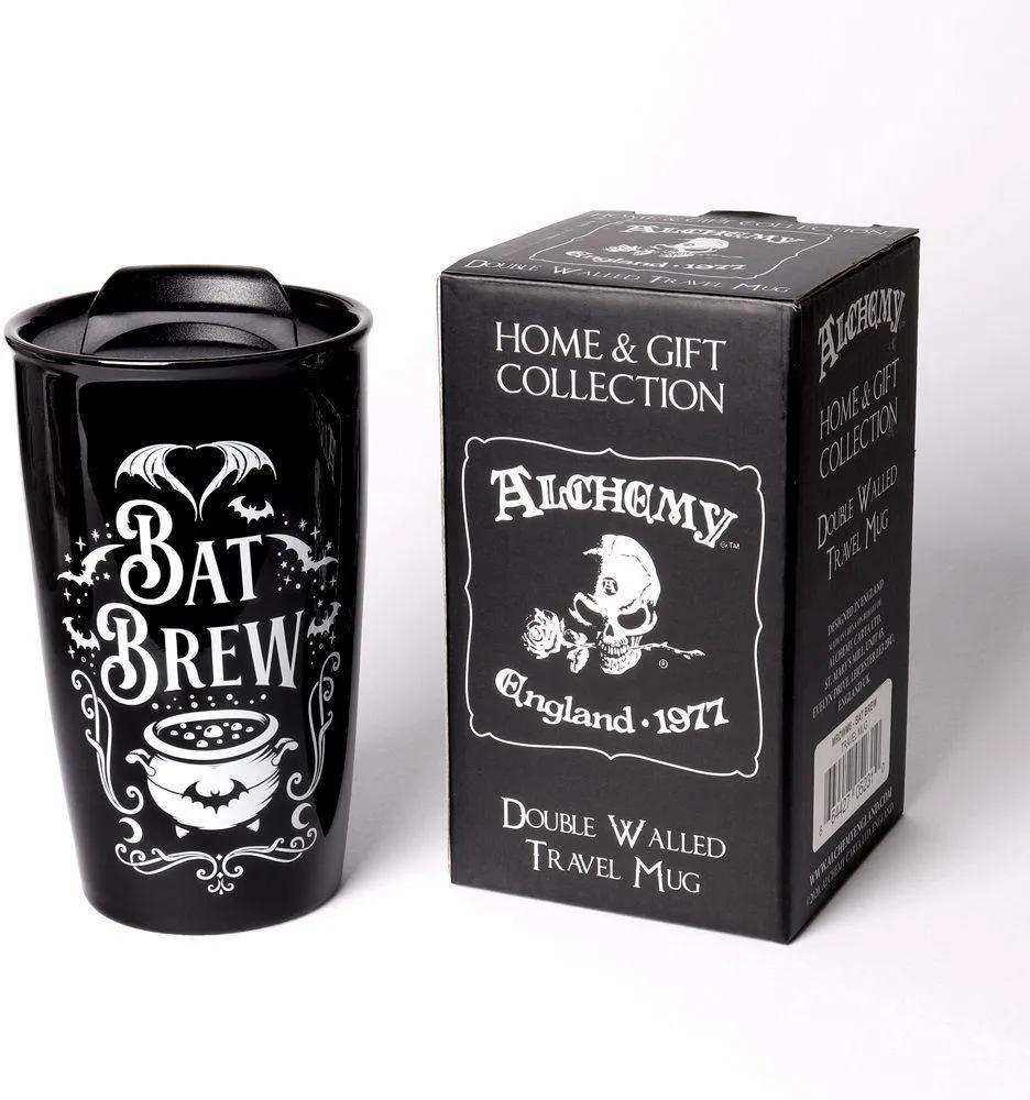 The Vault Bat Brew: Double Walled Mug - Alchemy Gothic - Flyclothing LLC