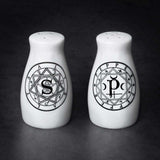 The Vault S' & 'P' Salt & Pepper set - Alchemy Gothic - Flyclothing LLC