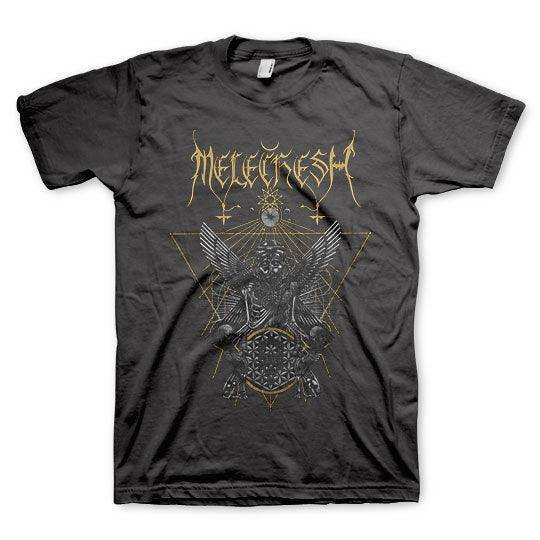 Melechesh Triangular Wings Black T-Shirt - Melechesh - Flyclothing LLC