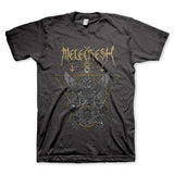 Melechesh Triangular Wings Black T-Shirt - Melechesh - Flyclothing LLC