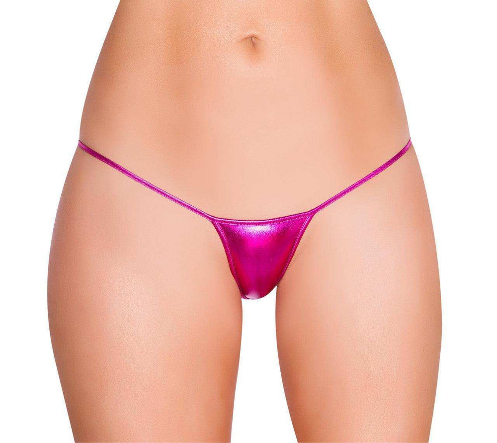 Roma Costume Metallic Low Cut Thong - Roma Costume - Flyclothing LLC
