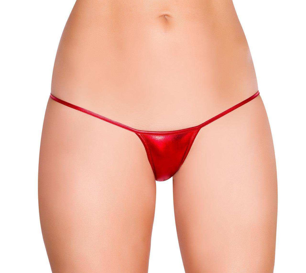 Roma Costume Metallic Low Cut Thong - Roma Costume - Flyclothing LLC