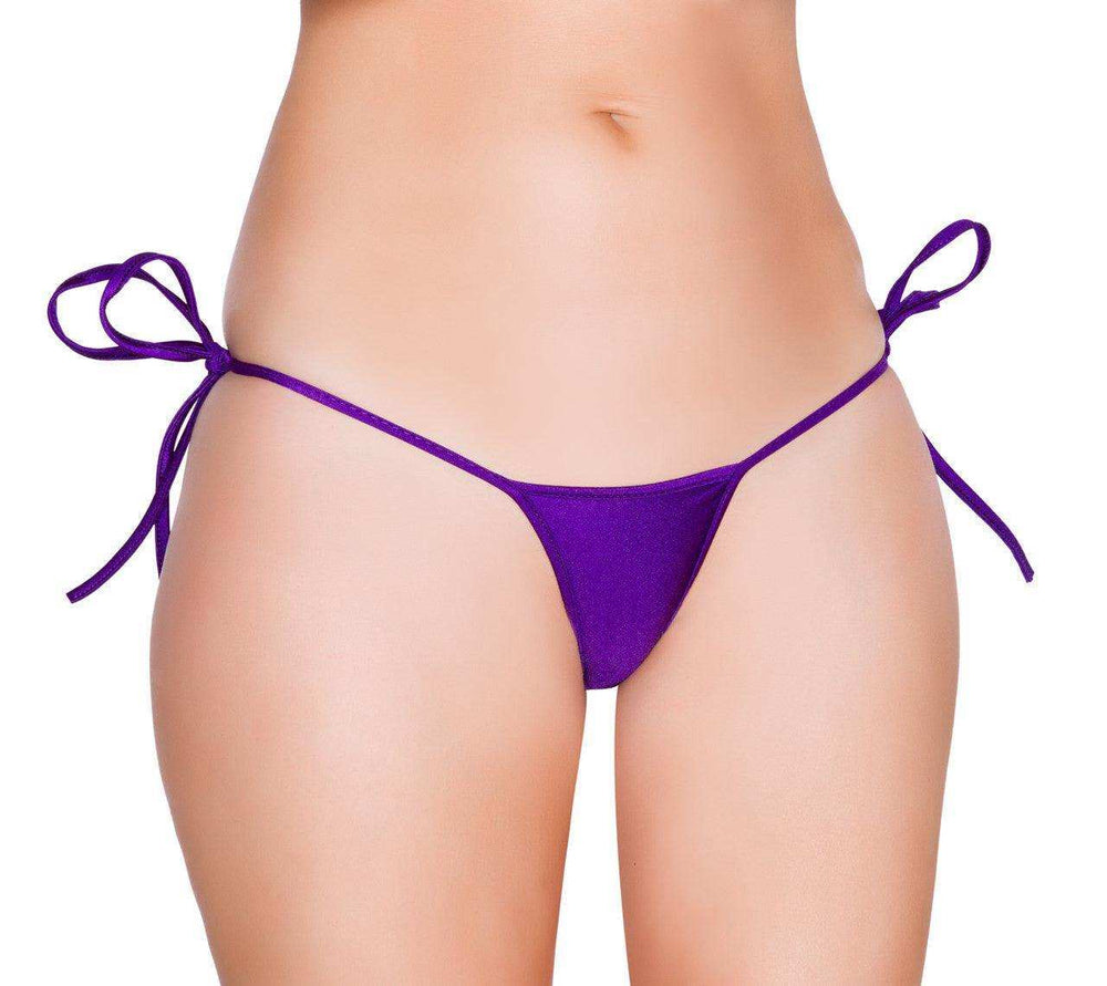 Roma Costume Low Cut Tie Side Thong - Roma Costume - Flyclothing LLC