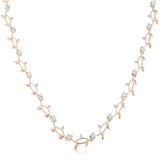 Rose Gold Tone Vineyard Necklace - JGI - Flyclothing LLC
