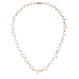 Rose Gold Tone Vineyard Necklace - JGI - Flyclothing LLC