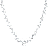 Rhodium Plated Vineyard Necklace - JGI - Flyclothing LLC