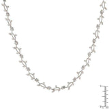 Rhodium Plated Vineyard Necklace - JGI - Flyclothing LLC