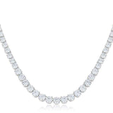 Graduated Cubic Zirconia Necklace - JGI - Flyclothing LLC