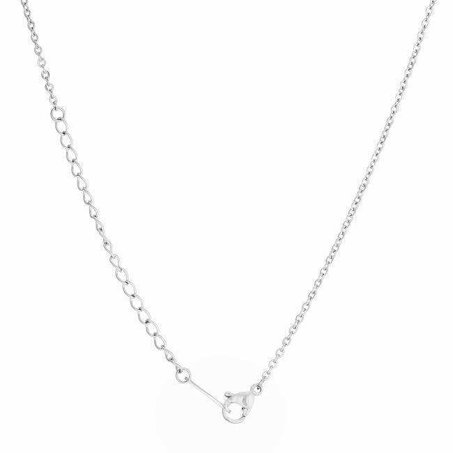 Arianna Rhodium Stainless Steel Arrow Necklace - JGI - Flyclothing LLC