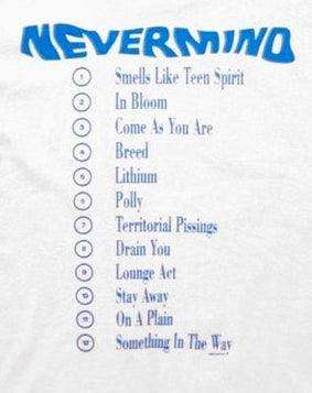 Nirvana Nevermind Vintage White T-Shirt - Nirvana - Flyclothing LLC