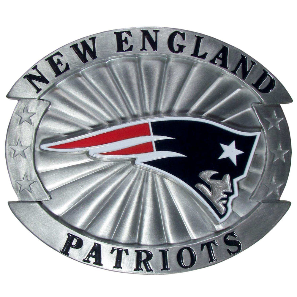 New England Patriots Oversized Belt Buckle - Siskiyou Buckle - Flyclothing LLC