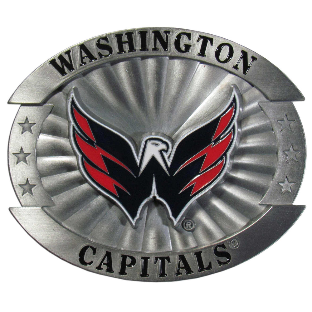 Washington Capitals® Oversized Belt Buckle - Siskiyou Buckle - Flyclothing LLC