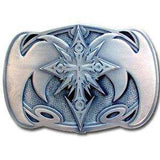 Cross with Wings Oversized Belt Buckle - Siskiyou Buckle - Flyclothing LLC