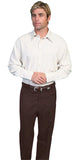 Scully BROWN SOLID PANT - Scully Leather - Flyclothing LLC