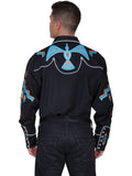 Scully BLACK PHOENIX EMBROIDERY SHIRT - Scully Leather - Flyclothing LLC
