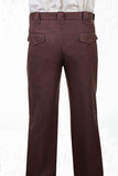 Scully CHOCOLATE WESTERN PANT - Scully Leather - Flyclothing LLC